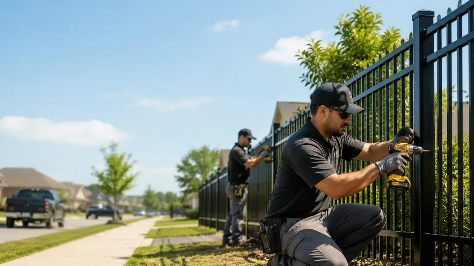 Metal Fence Installation in Herculaneum, MO
